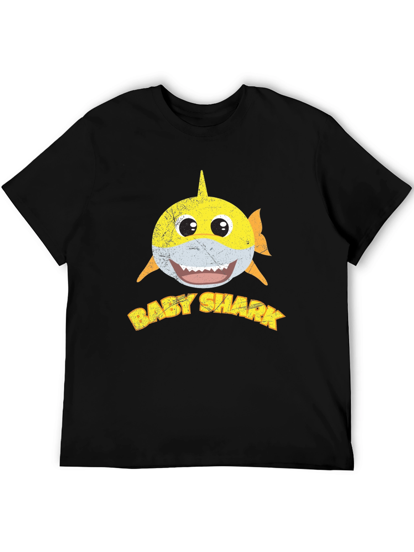 Baby Shark Graphic Print Mens T-Shirt