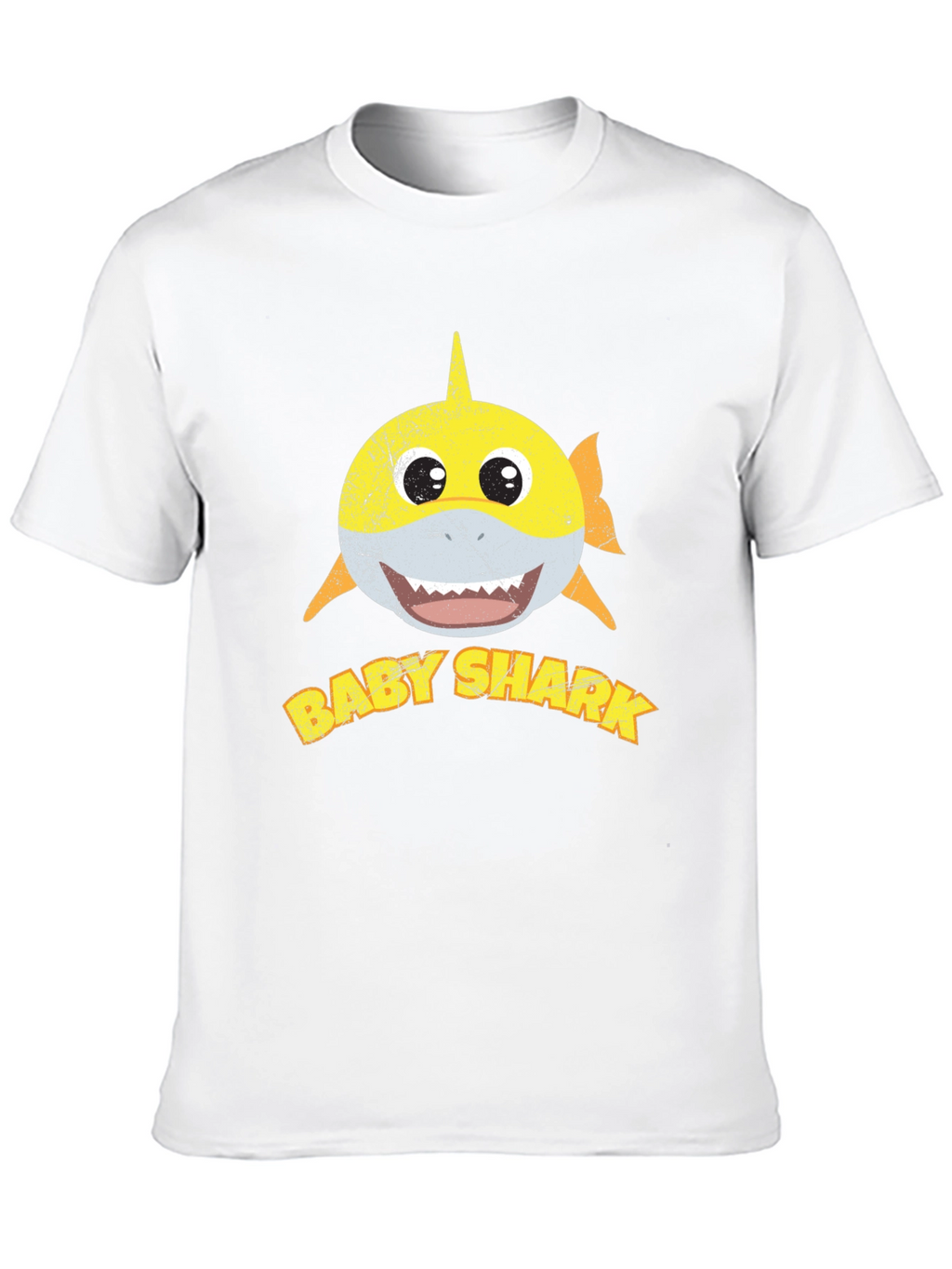 Baby Shark Graphic Print Mens T-Shirt