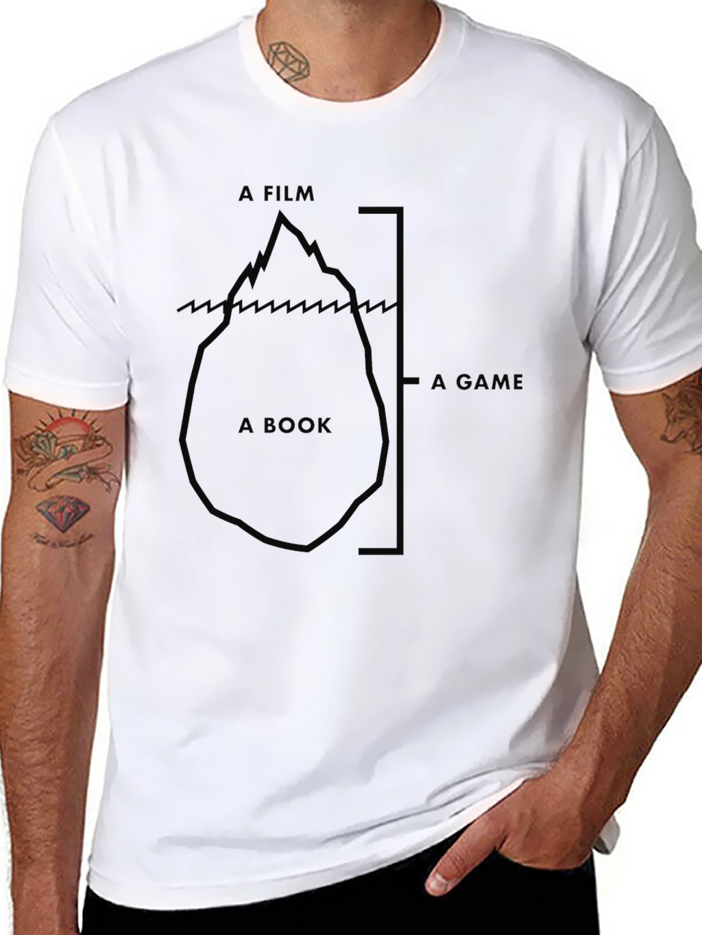 Film Book Game Iceberg T-Shirt