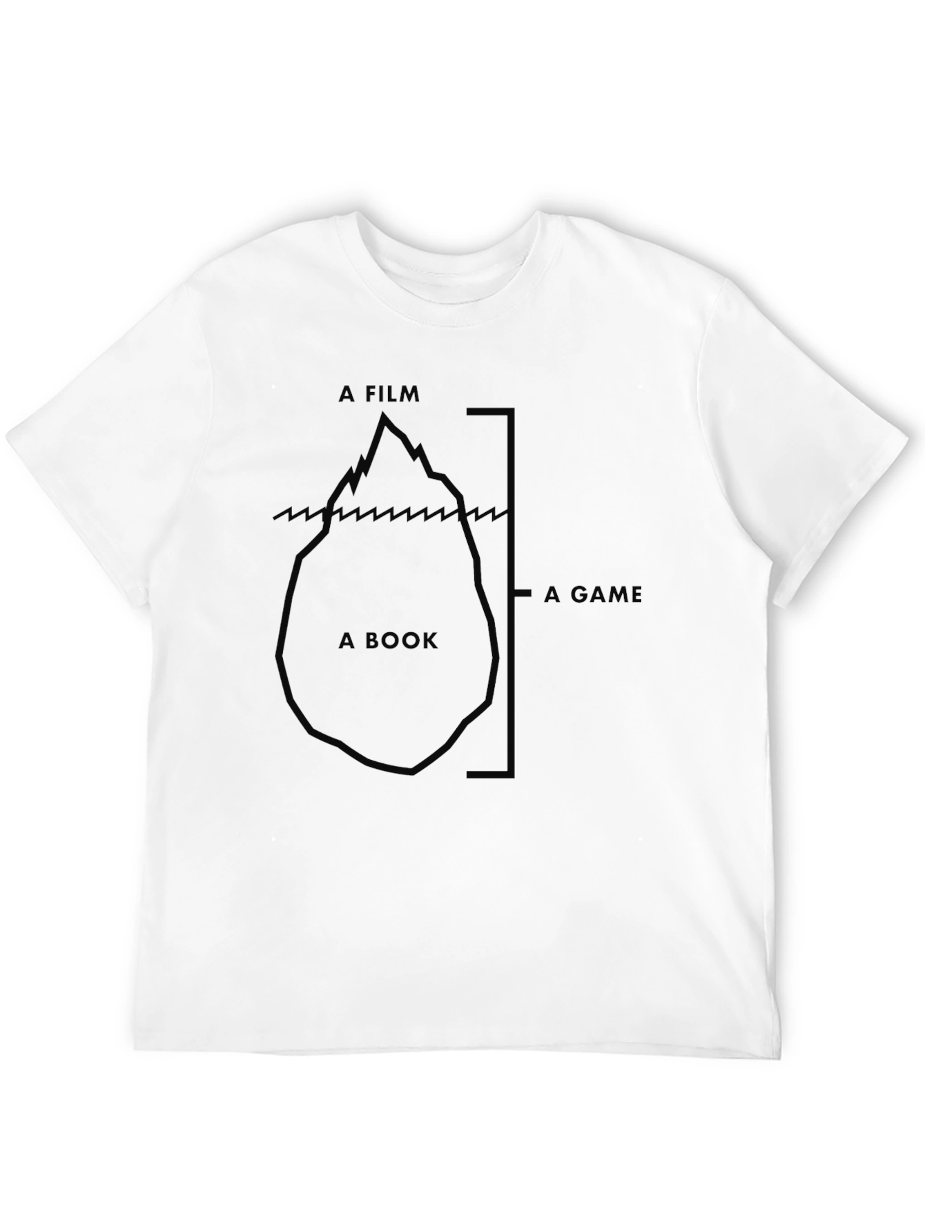Film Book Game Iceberg T-Shirt