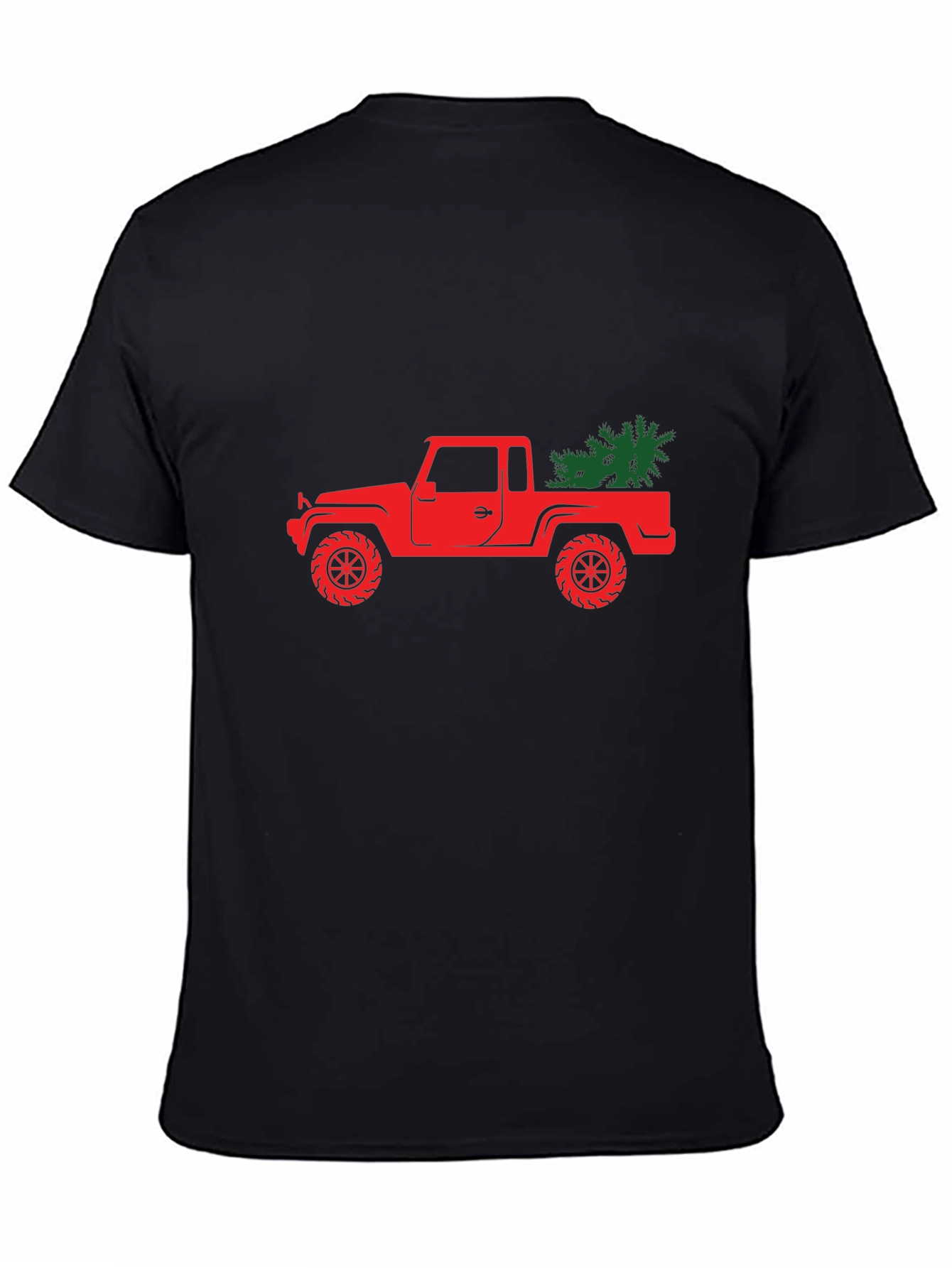 Red Truck Christmas Tree T-Shirt
