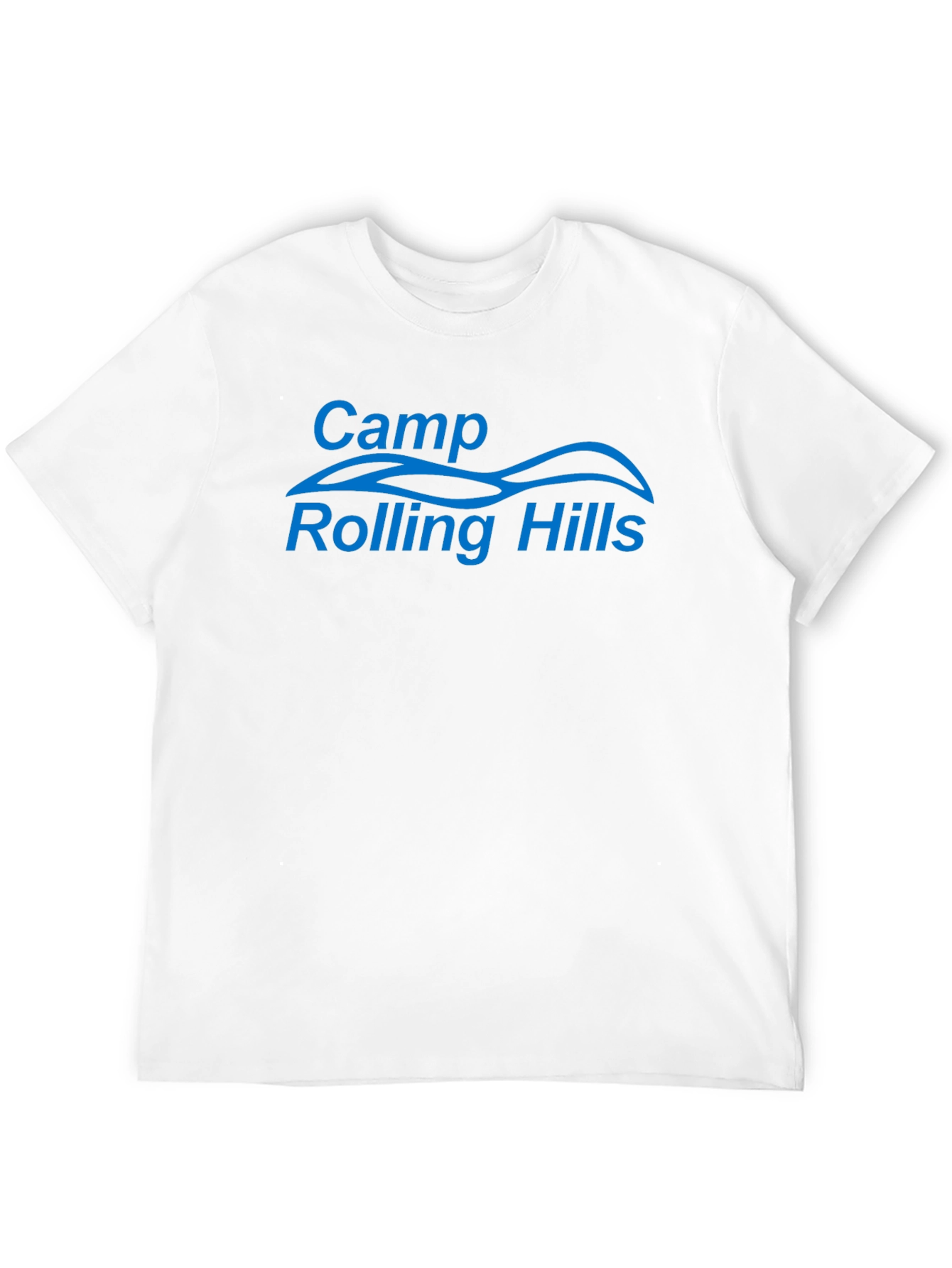 Camp Rolling Hills Black Graphic T-Shirt
