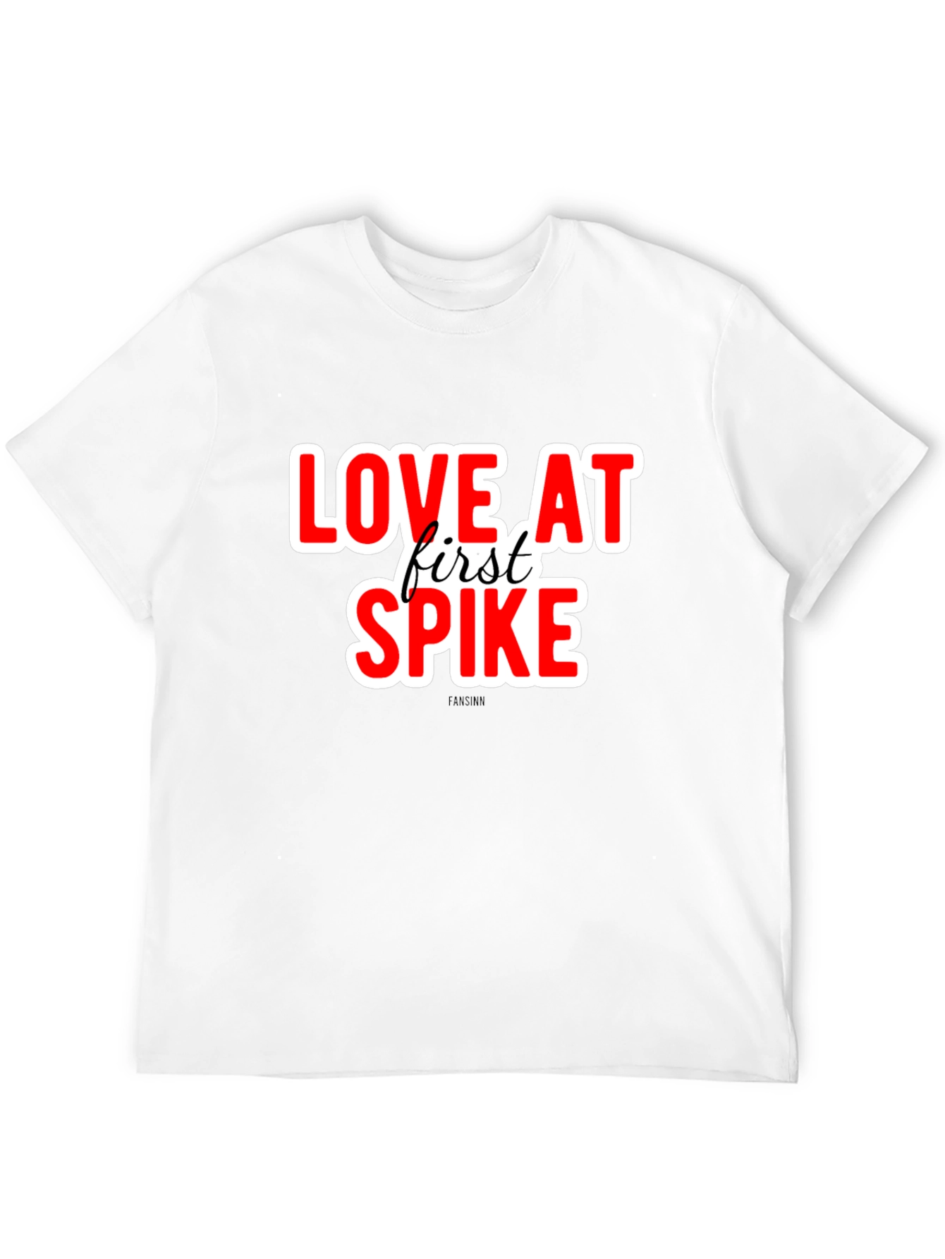 Love at First Spike Volleyball T-Shirt
