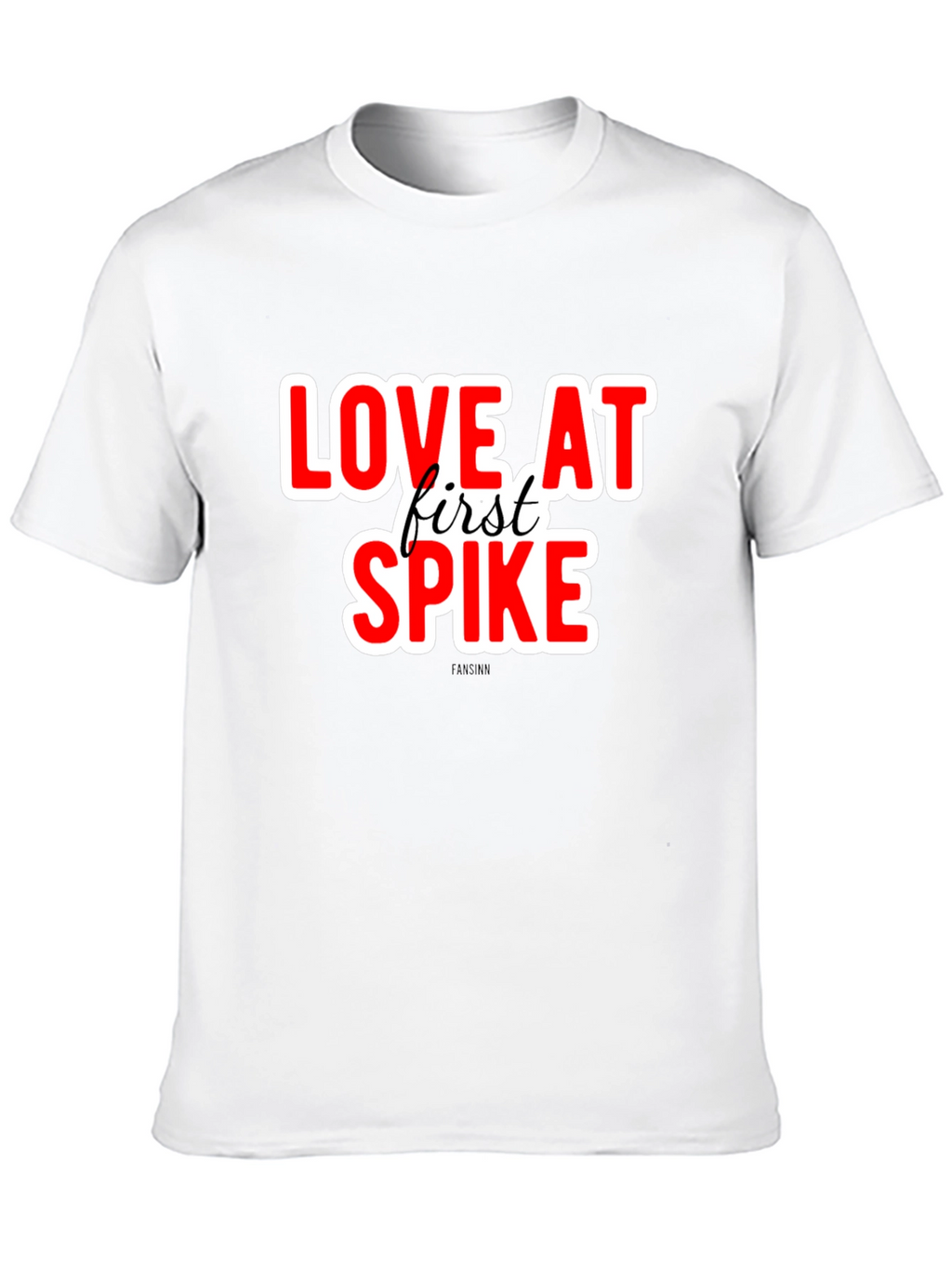 Love at First Spike Volleyball T-Shirt