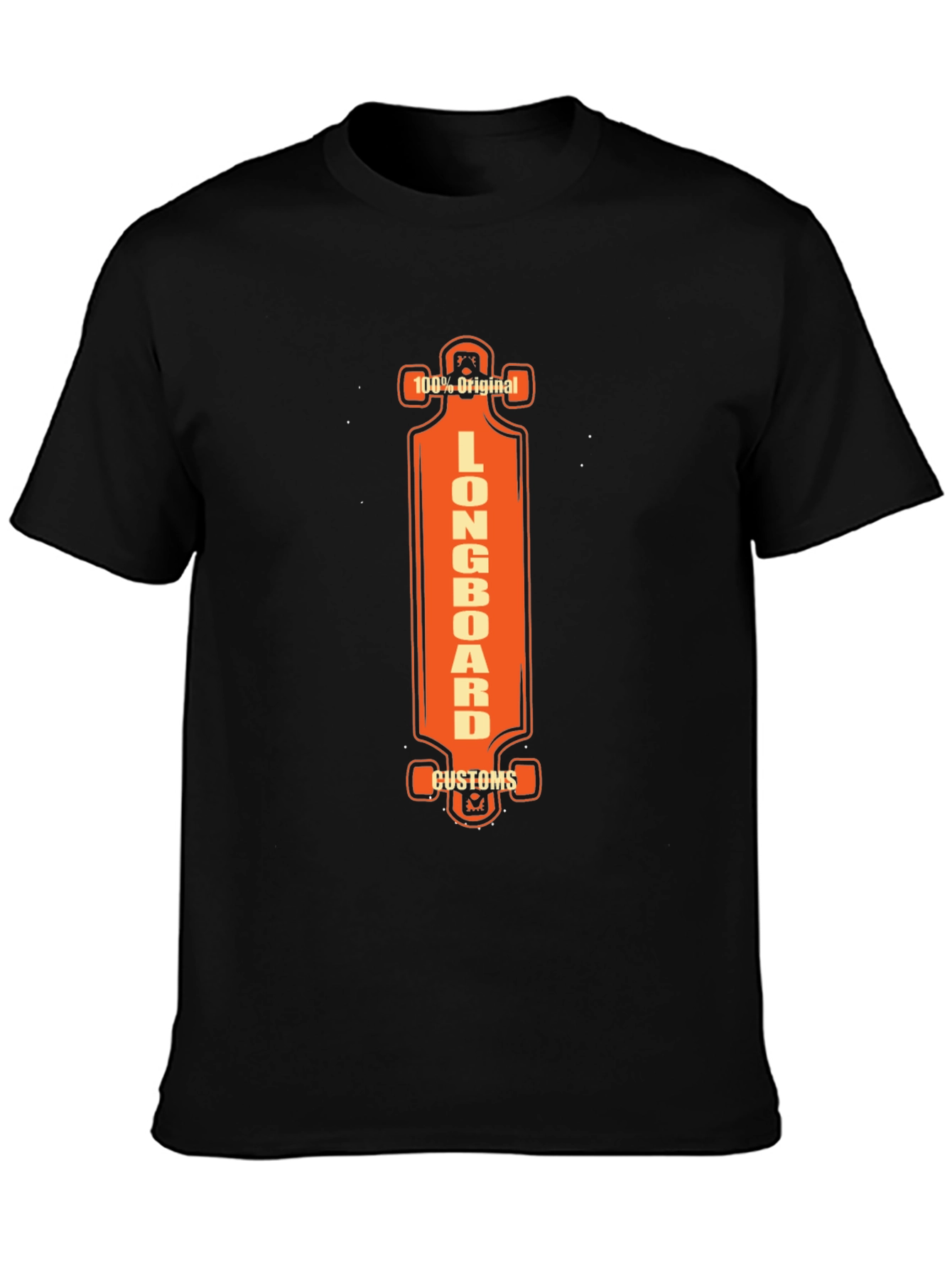 Longboard Customs Graphic Tee - Original Skater Style