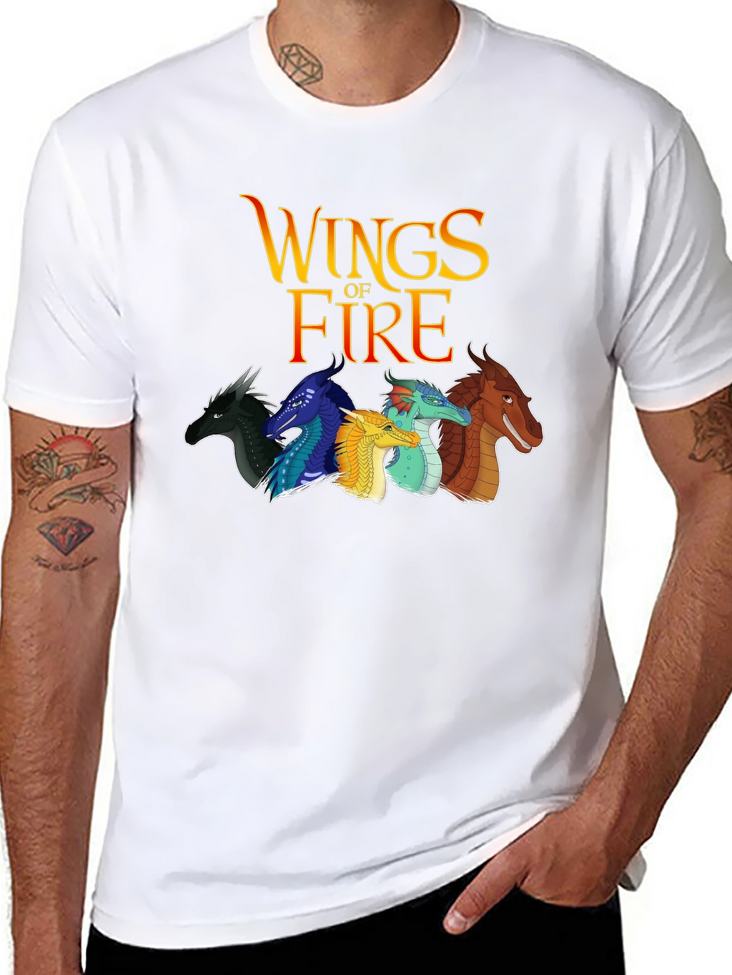 Wings of Fire T-Shirt | Dragon Graphic Tee