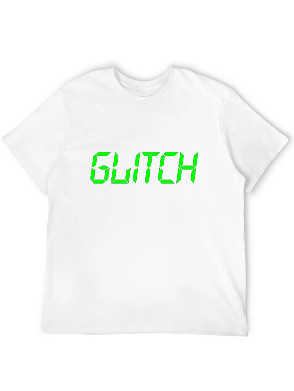 Glitch Graphic Tee - Digital Style