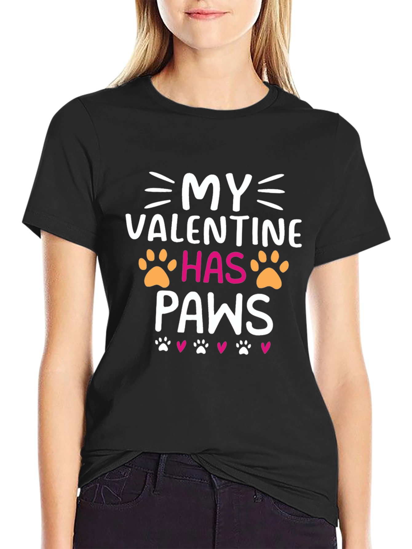 My Valentine Has Paws T-Shirt
