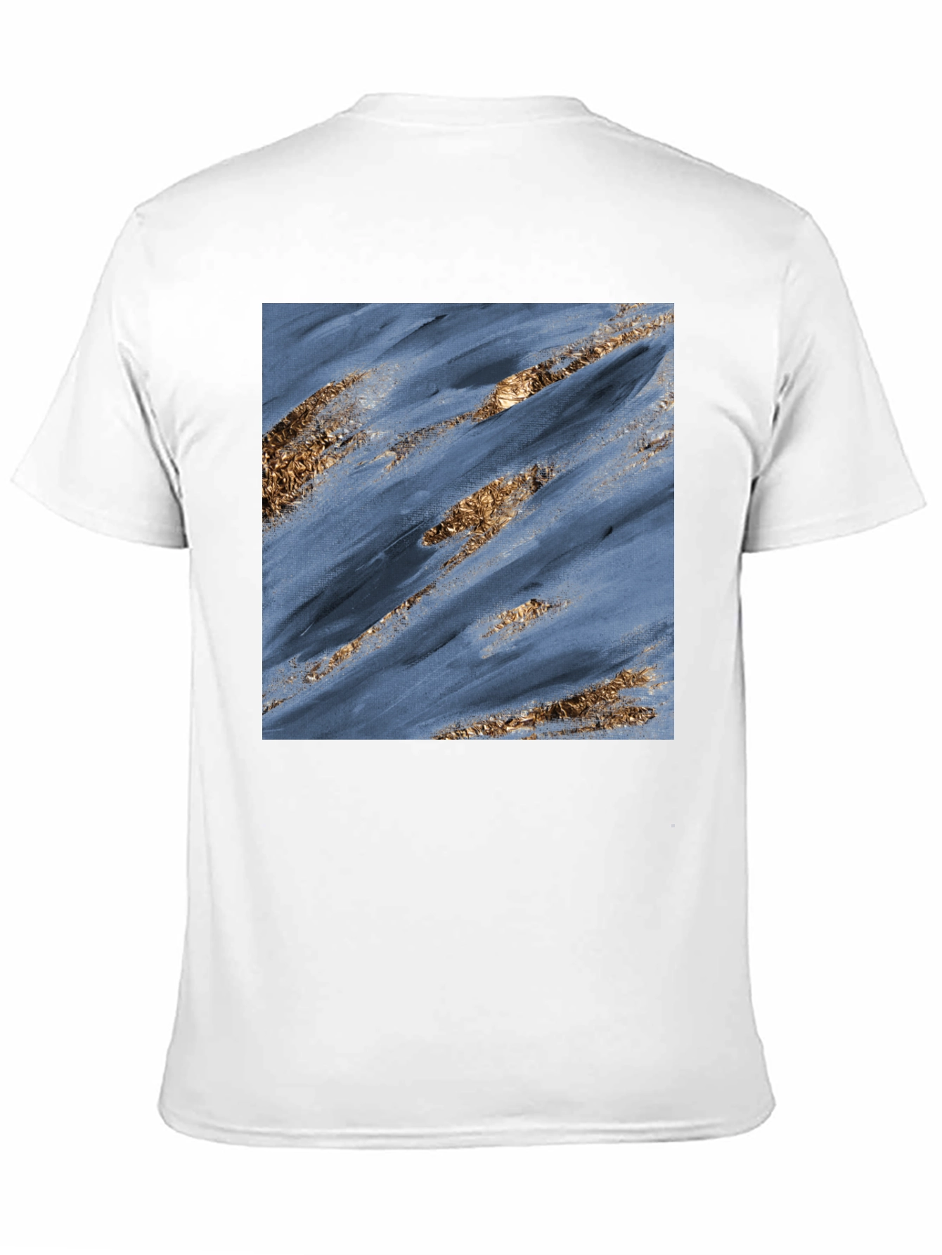 Abstract Gold Accent T-Shirt