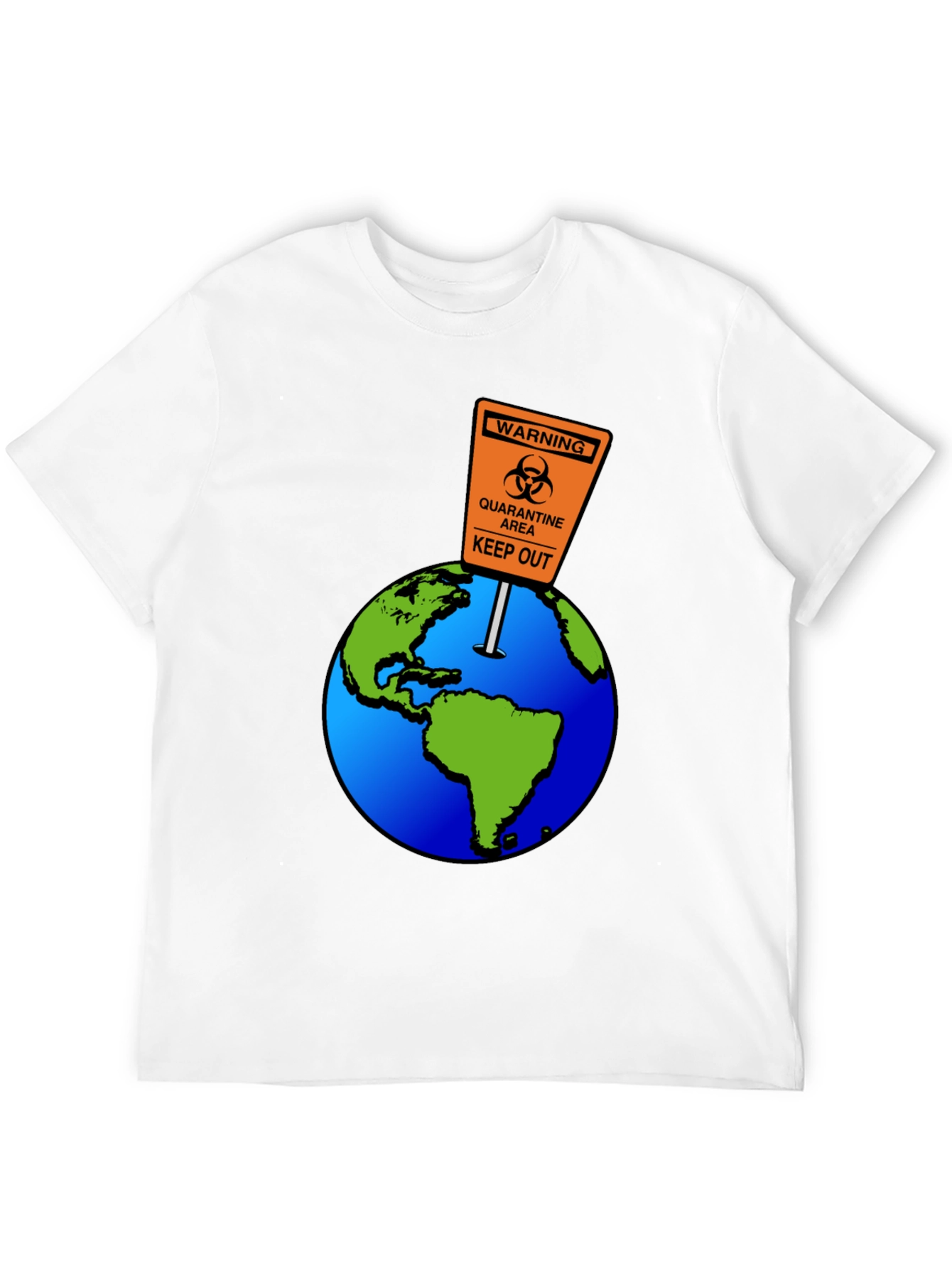 Quarantine Earth Graphic T-Shirt