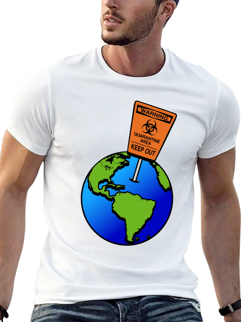 Quarantine Earth Graphic T-Shirt