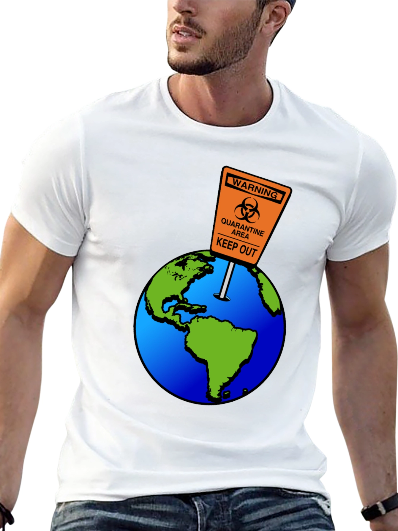 Quarantine Earth Graphic T-Shirt