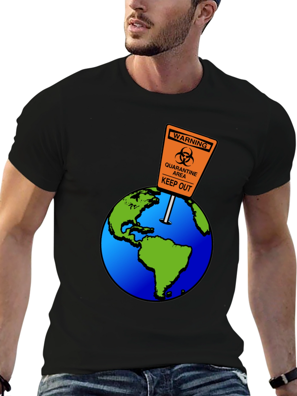 Quarantine Earth Graphic T-Shirt