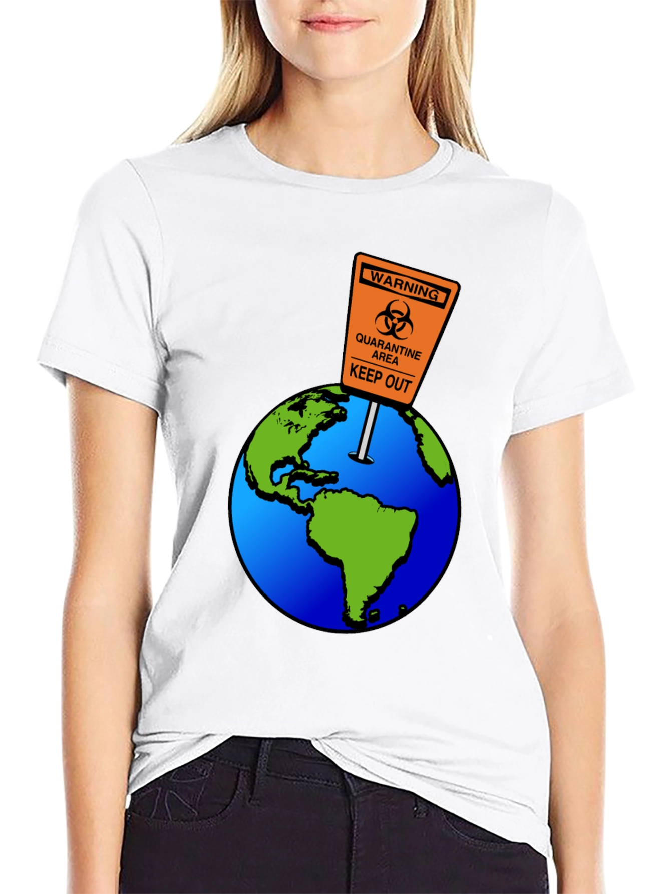 Quarantine Earth Graphic T-Shirt
