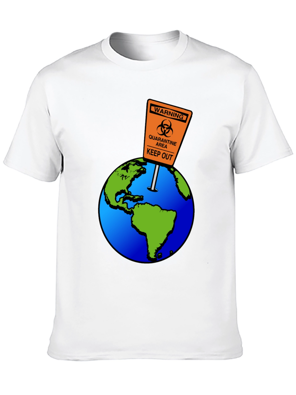 Quarantine Earth Graphic T-Shirt