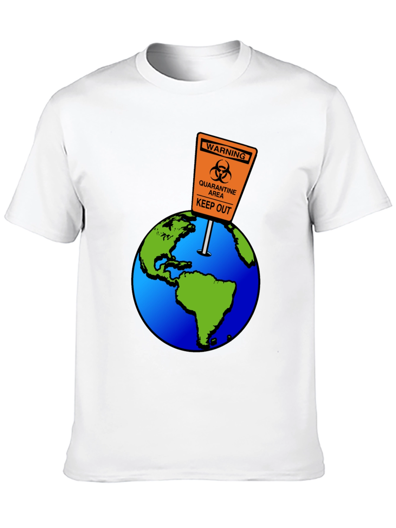 Quarantine Earth Graphic T-Shirt