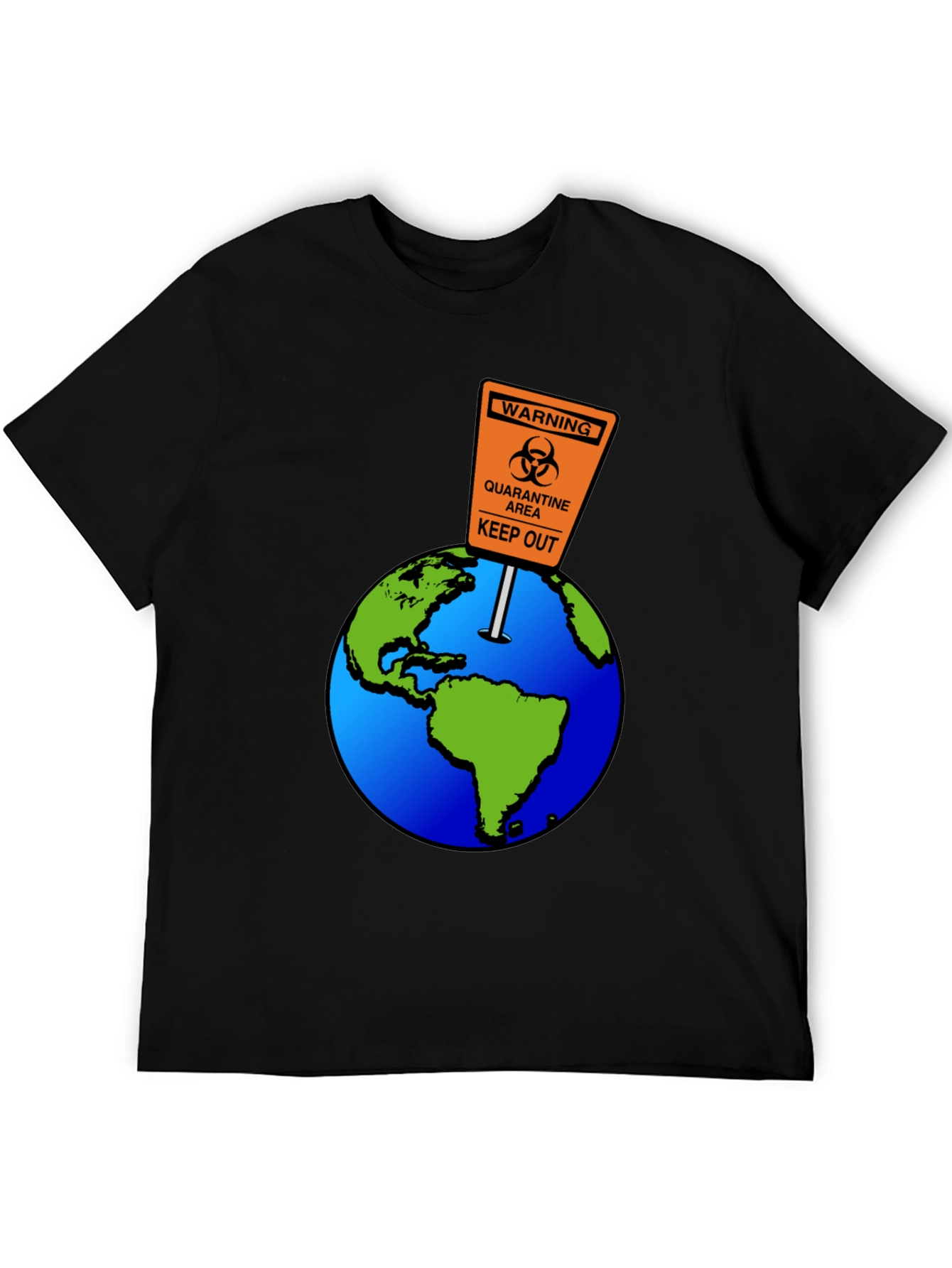Quarantine Earth Graphic T-Shirt