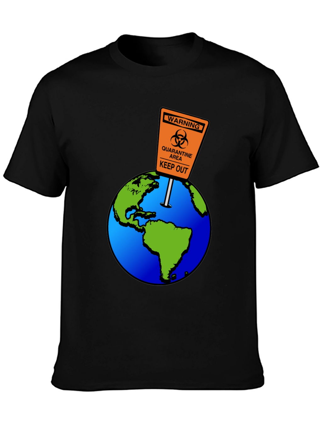 Quarantine Earth Graphic T-Shirt