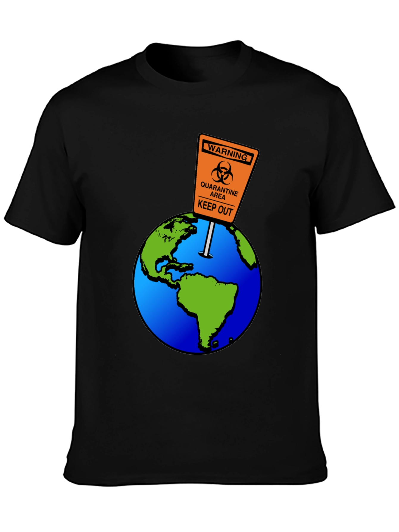 Quarantine Earth Graphic T-Shirt