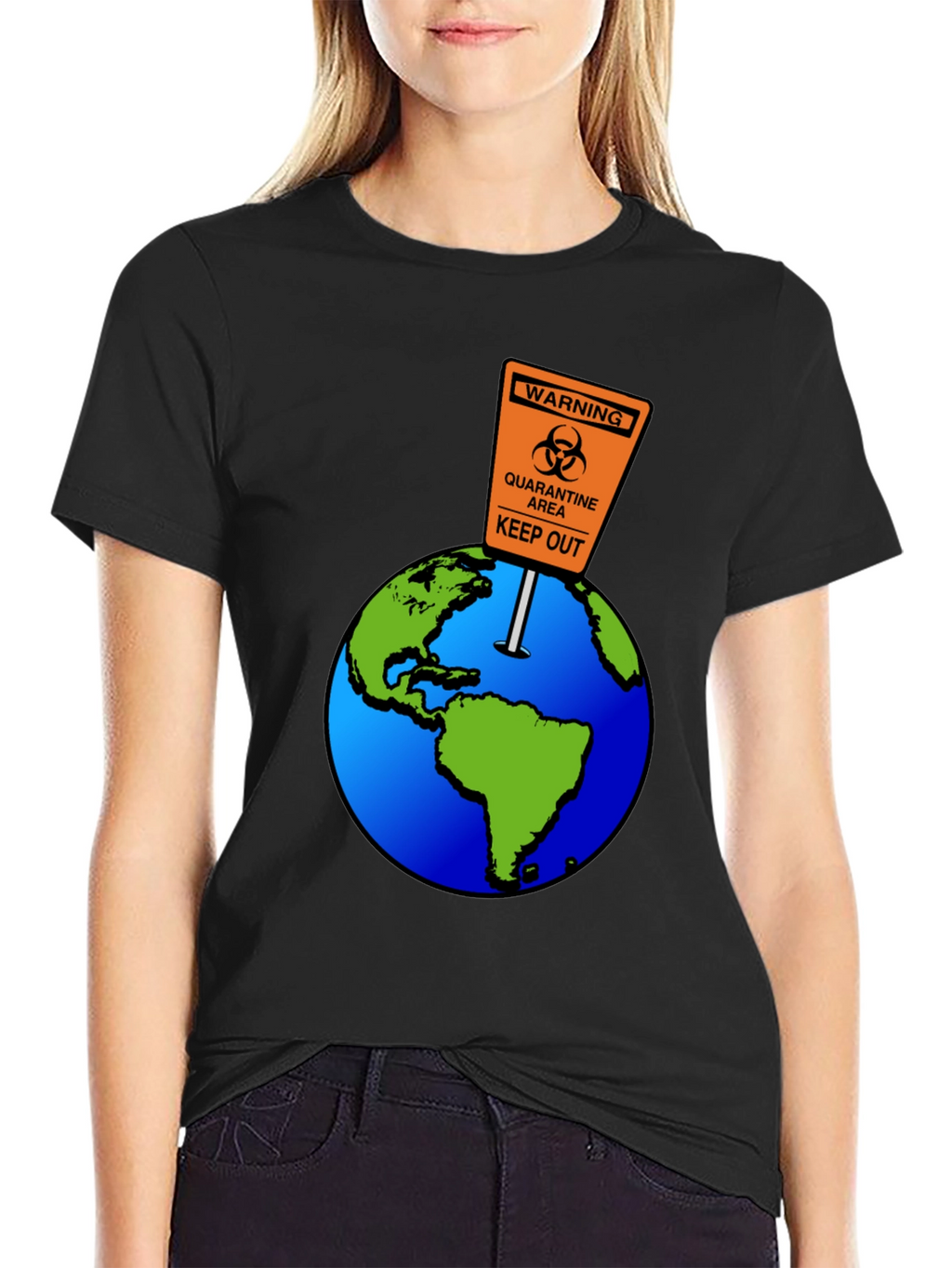 Quarantine Earth Graphic T-Shirt