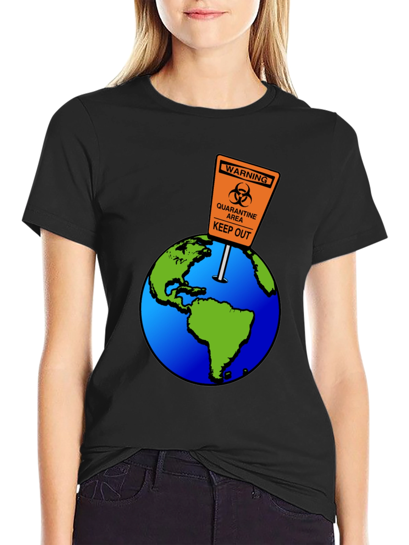 Quarantine Earth Graphic T-Shirt