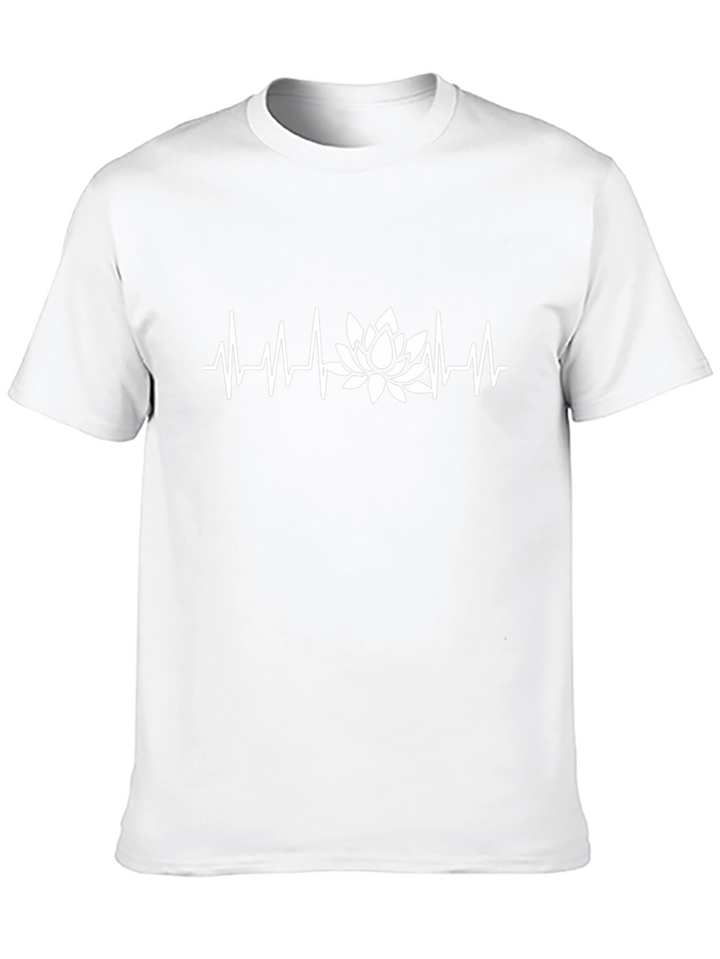 Lotus Heartbeat Black T-Shirt