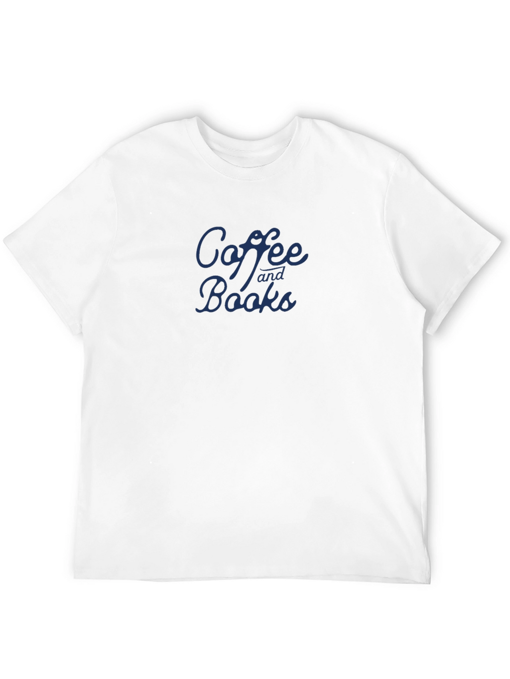 Coffee and Books Graphic Tee - Black