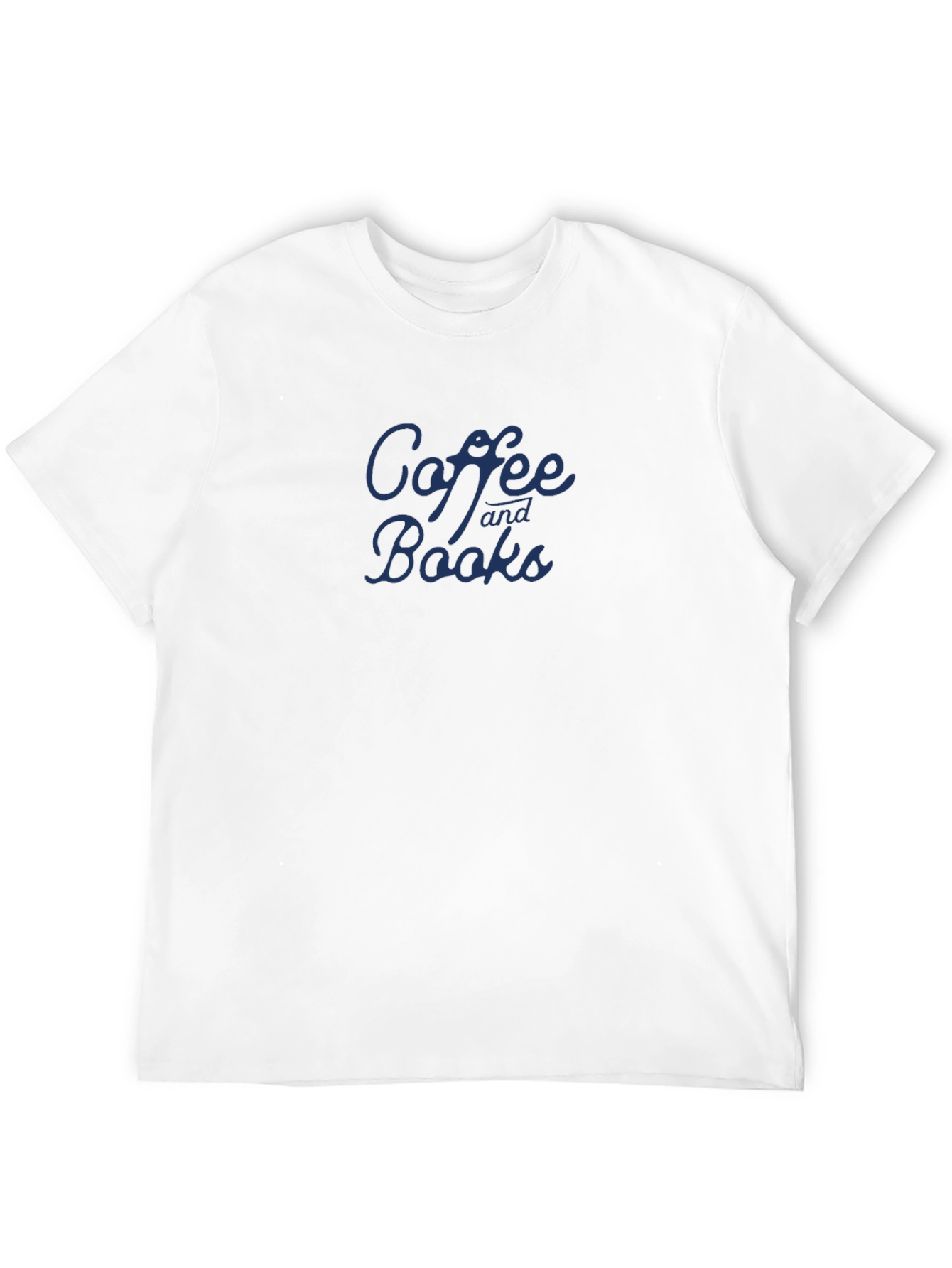 Coffee and Books Graphic Tee - Black