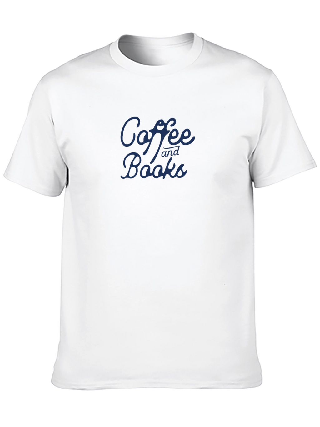 Coffee and Books Graphic Tee - Black