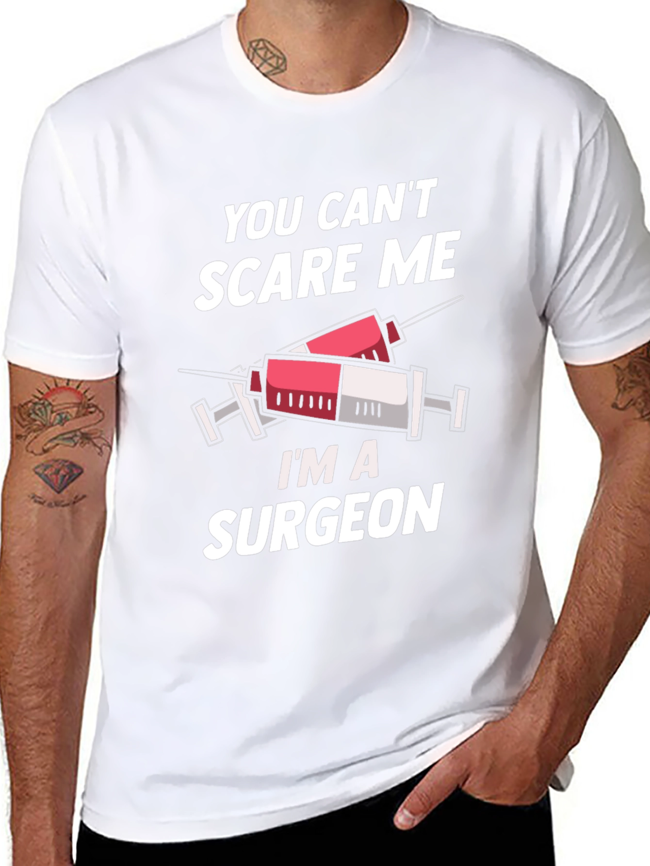 Surgeon T-Shirt - You Cant Scare Me