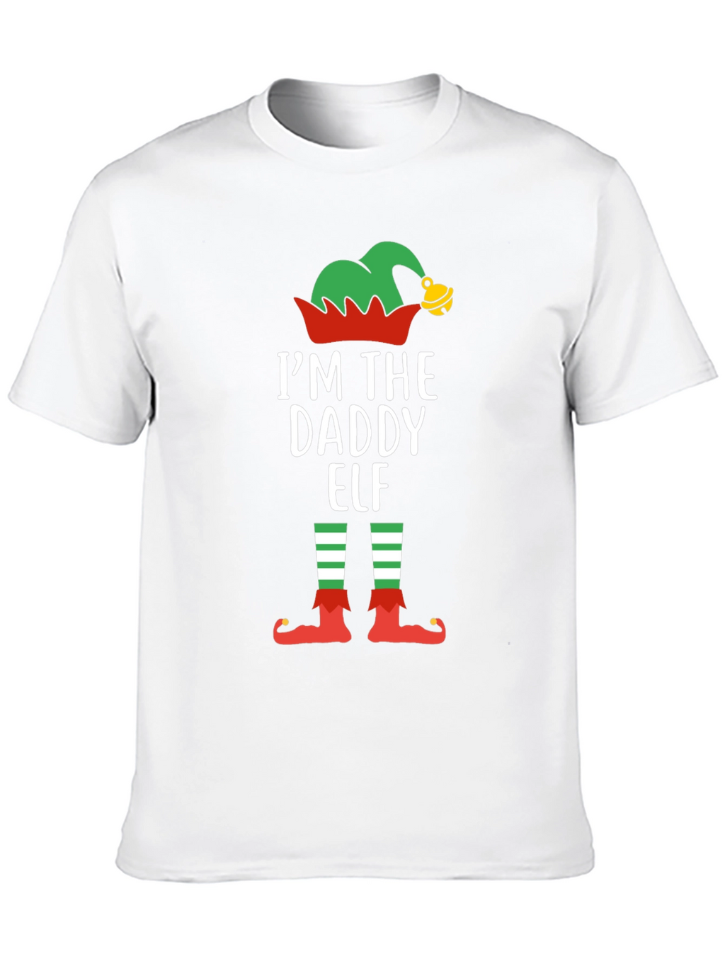 Daddy Elf T-Shirt - Holiday Festive Top