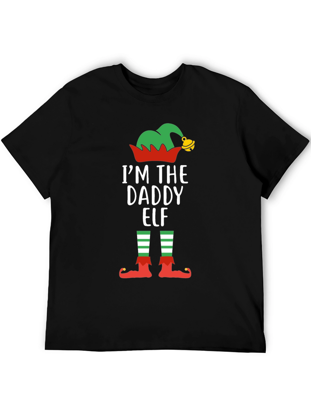 Daddy Elf T-Shirt - Holiday Festive Top