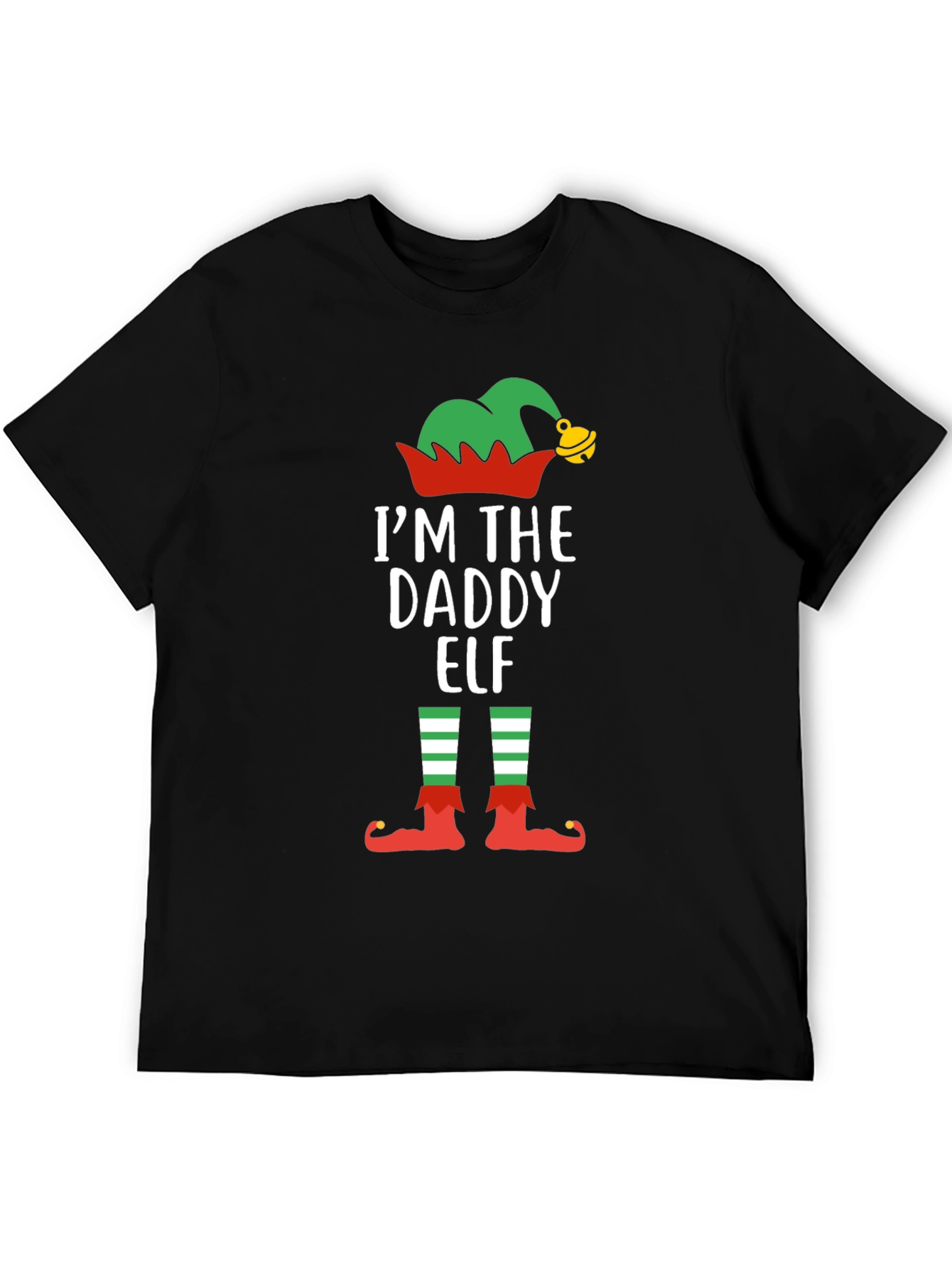 Daddy Elf T-Shirt - Holiday Festive Top