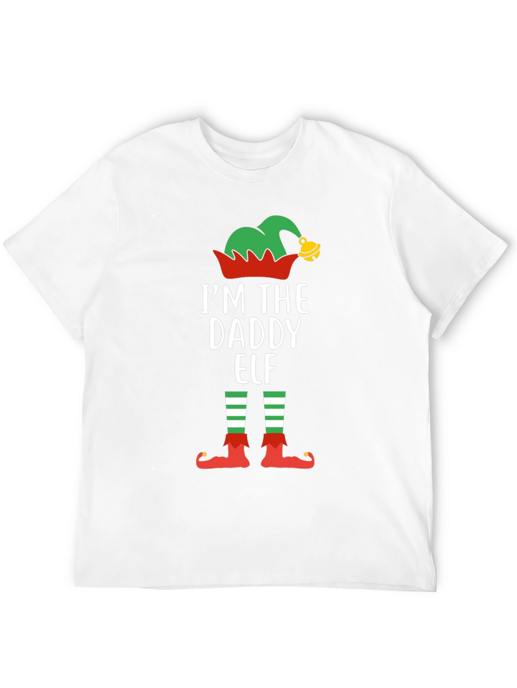 Daddy Elf T-Shirt - Holiday Festive Top