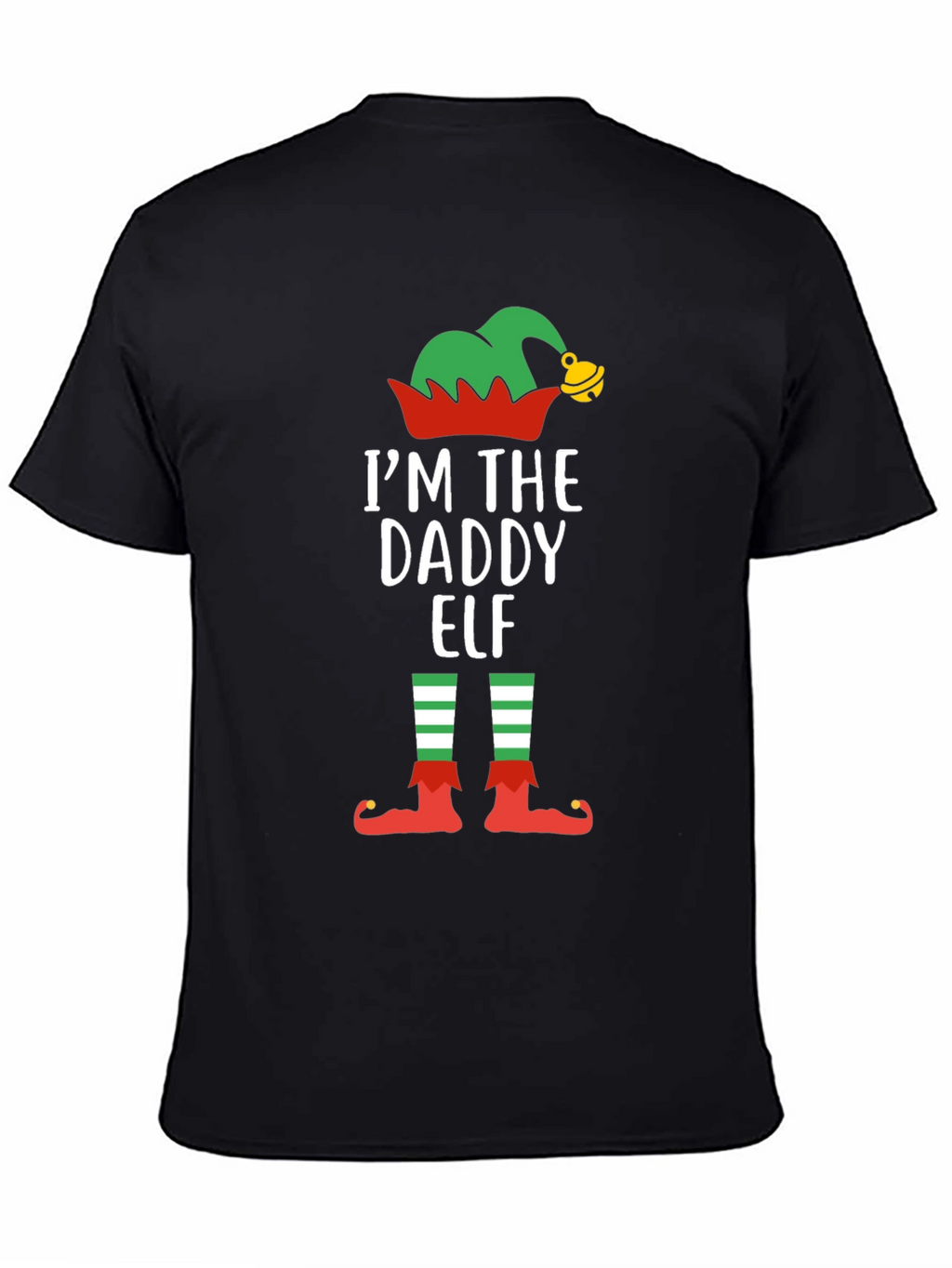 Daddy Elf T-Shirt - Holiday Festive Top