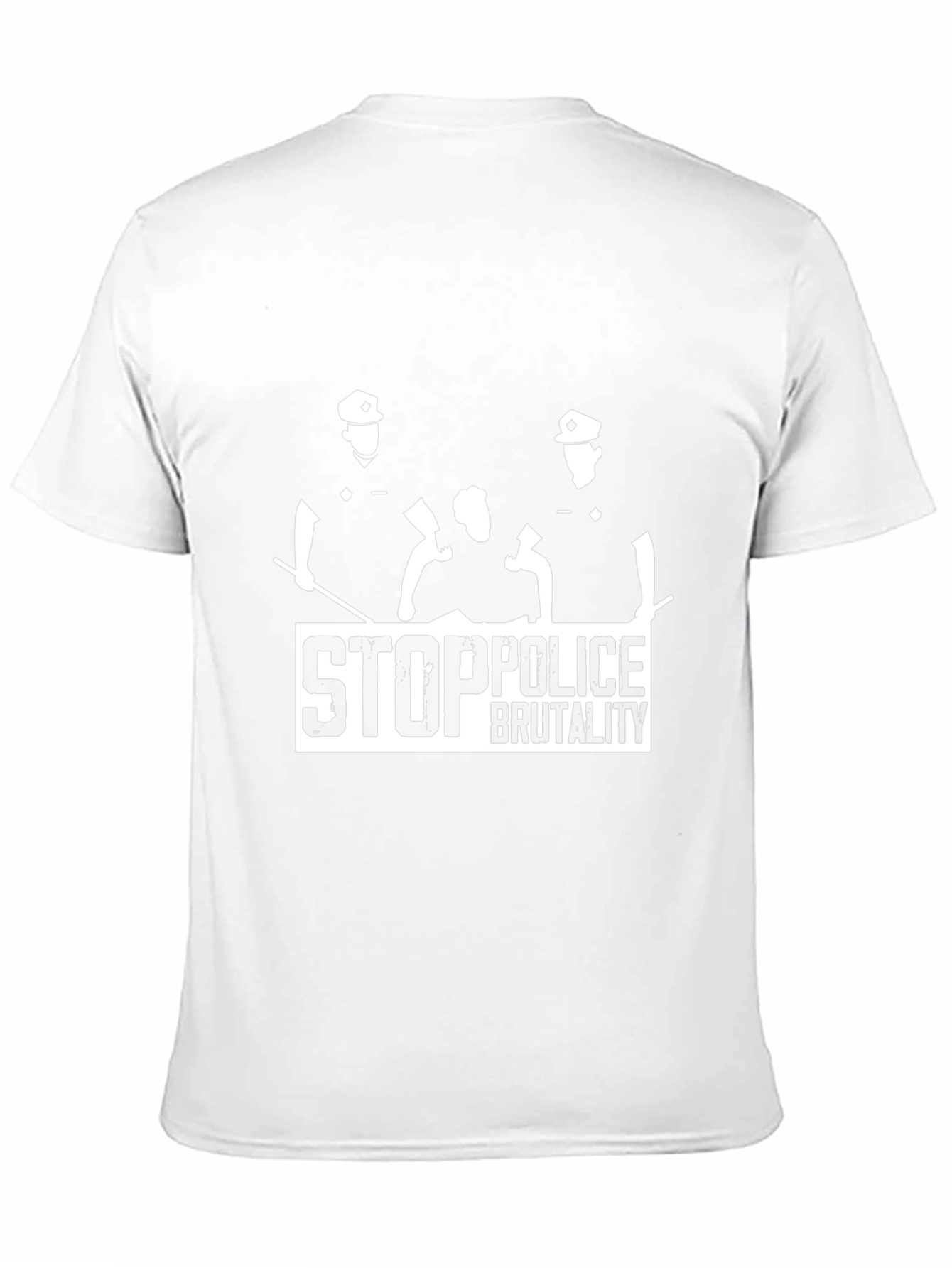 Stop Police Brutality Graphic T-Shirt - Black