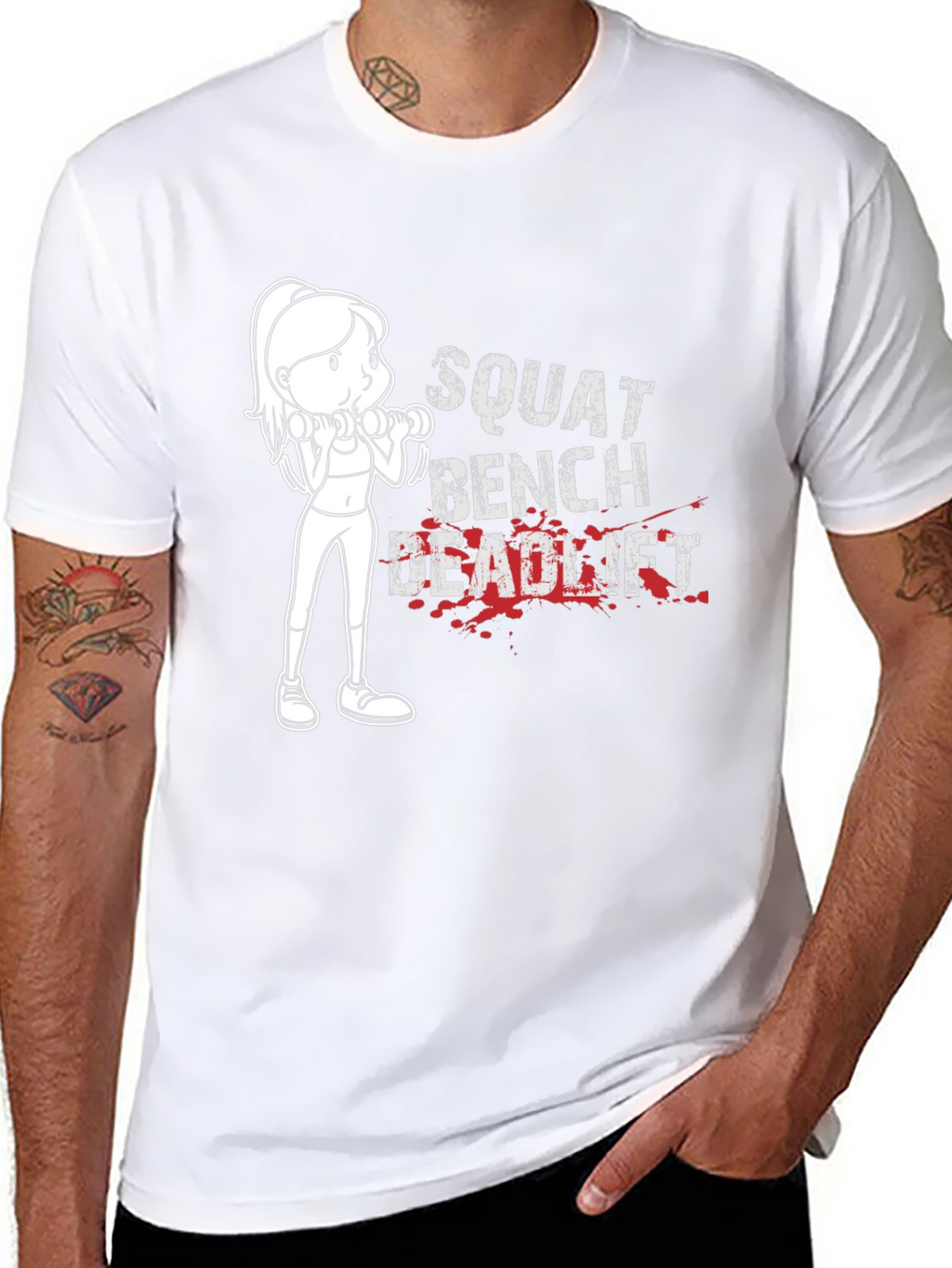 Squat Bench Deadlift T-Shirt