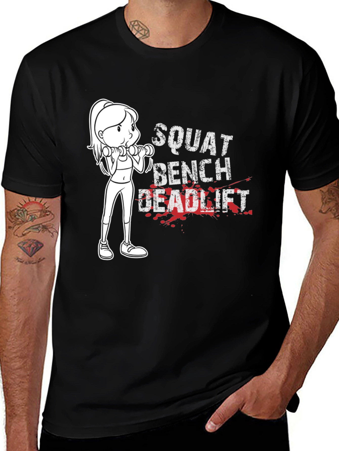 Squat Bench Deadlift T-Shirt