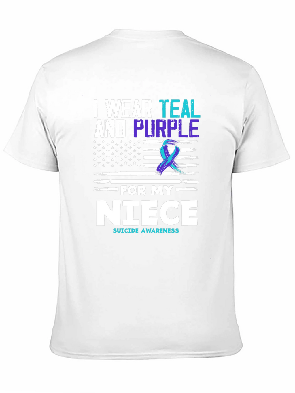 Teal & Purple Suicide Awareness T-Shirt