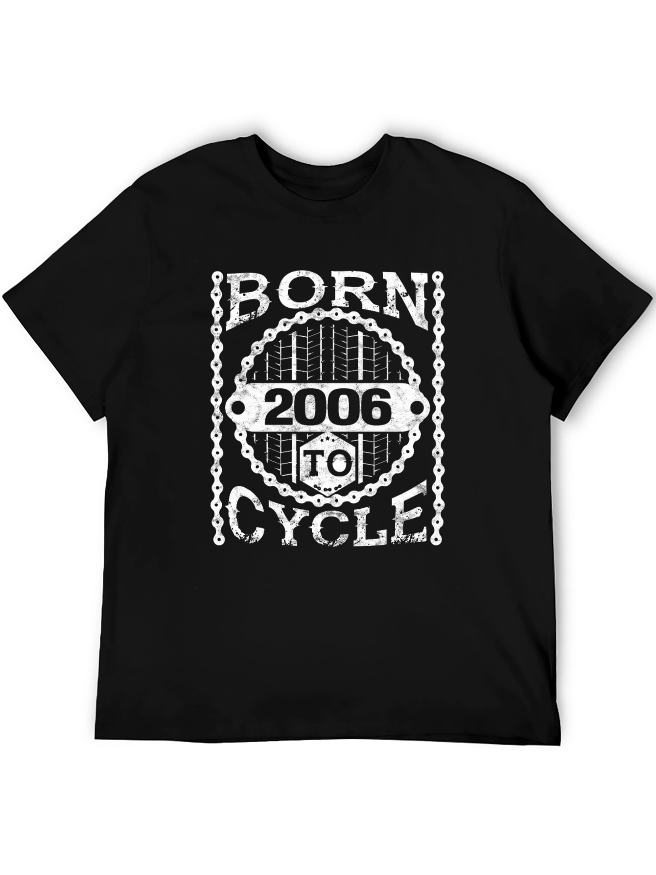 Born to Cycle 2006 Black T-Shirt