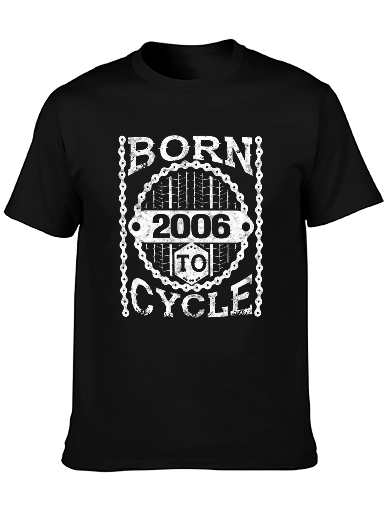 Born to Cycle 2006 Black T-Shirt