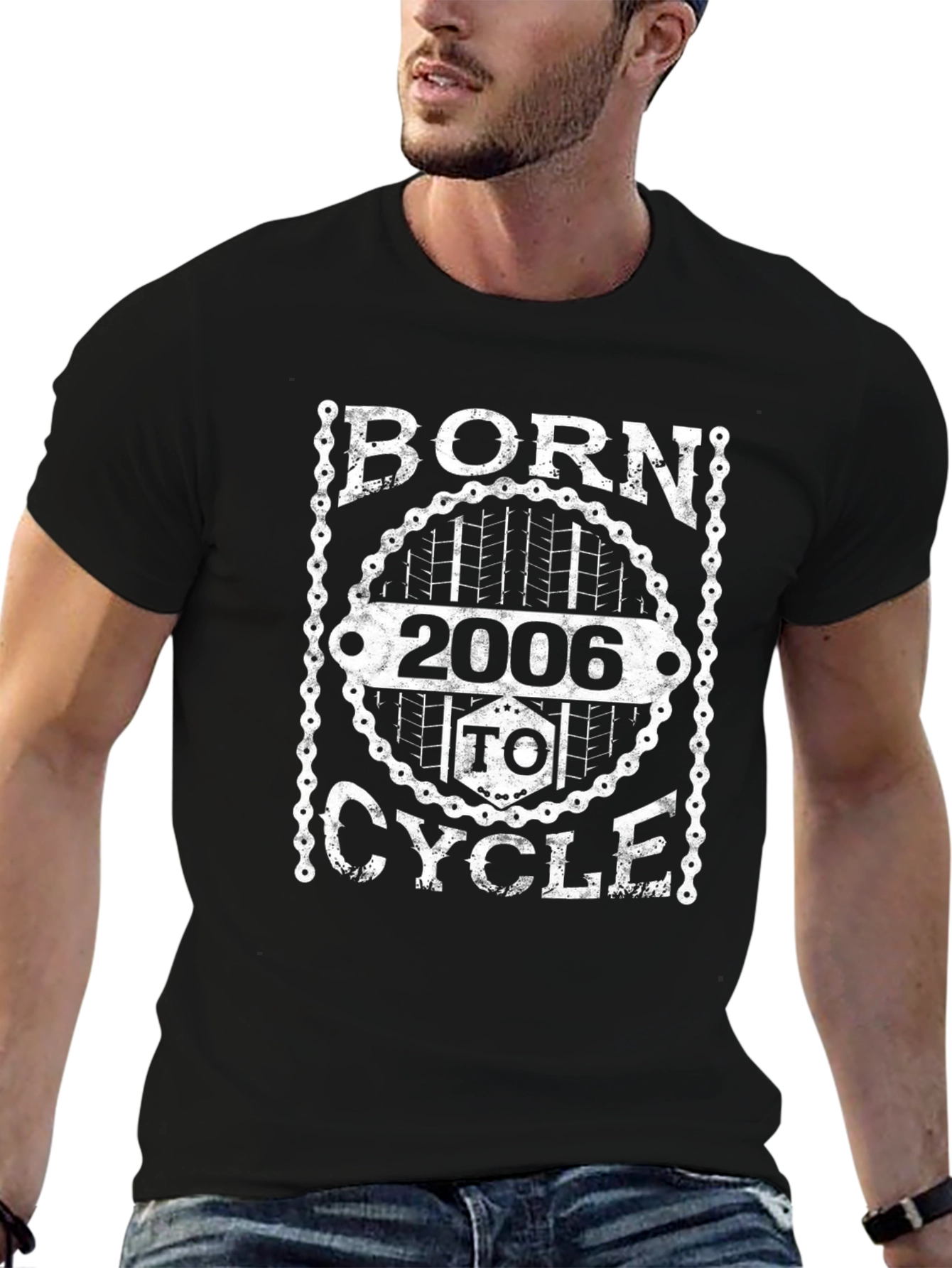Born to Cycle 2006 Black T-Shirt