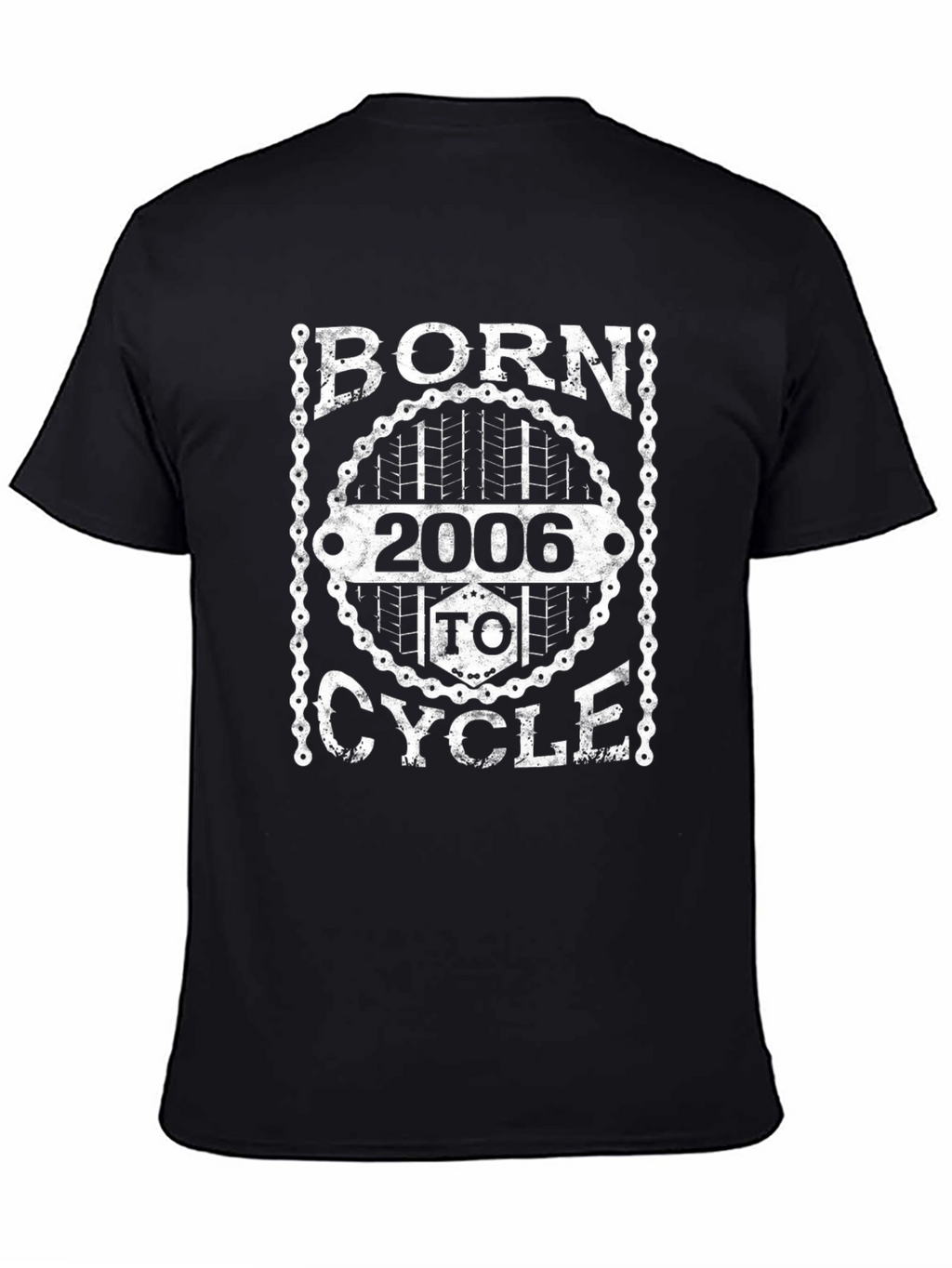Born to Cycle 2006 Black T-Shirt