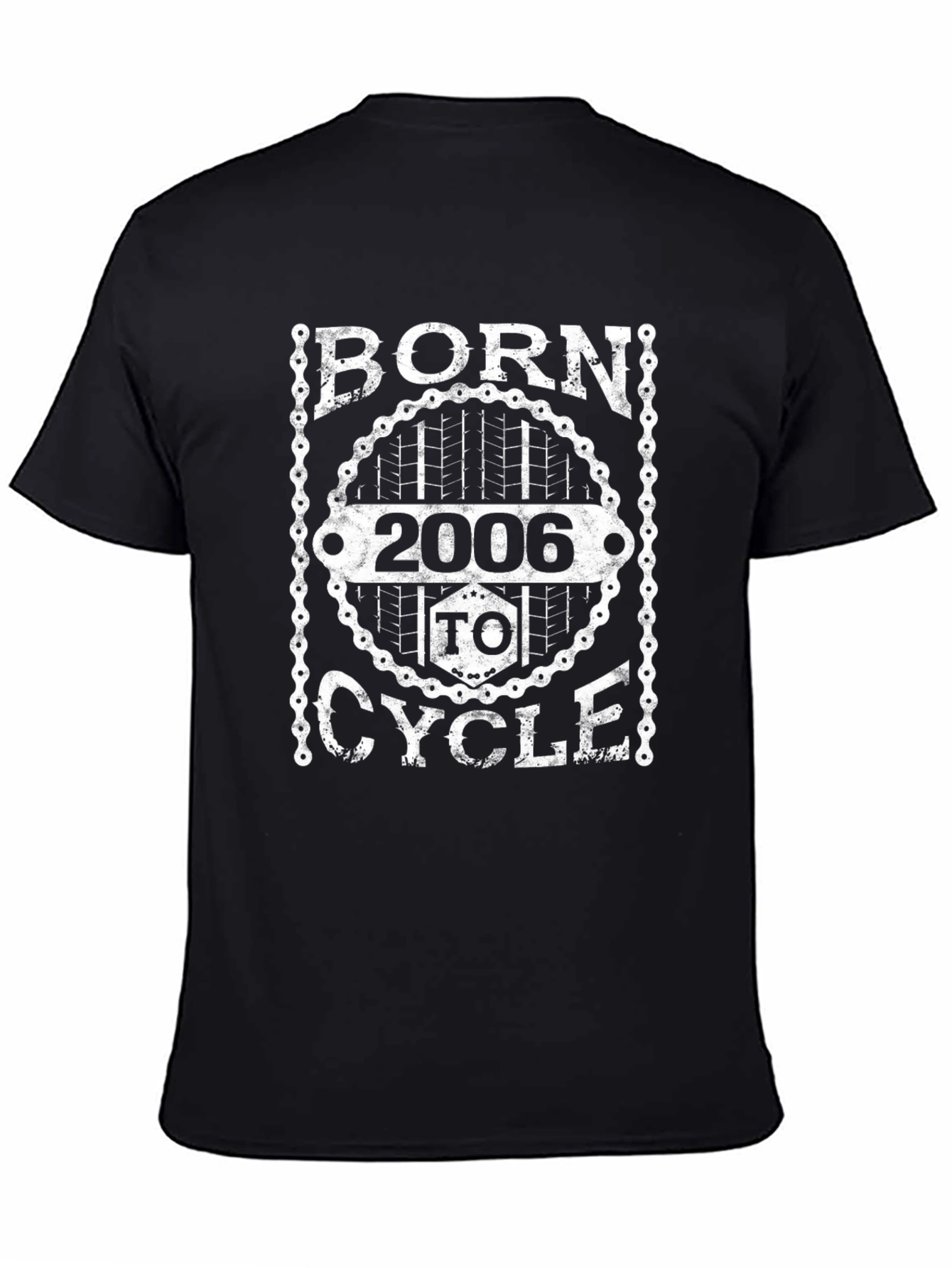 Born to Cycle 2006 Black T-Shirt