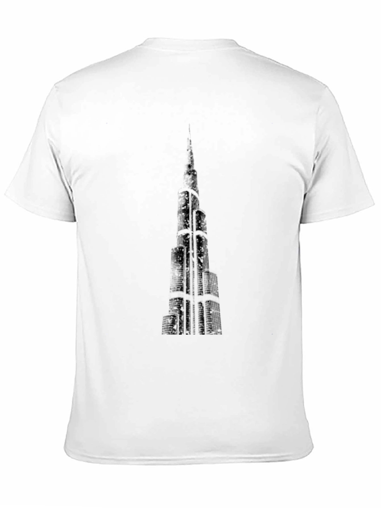 Black Skyscraper Graphic T-Shirt
