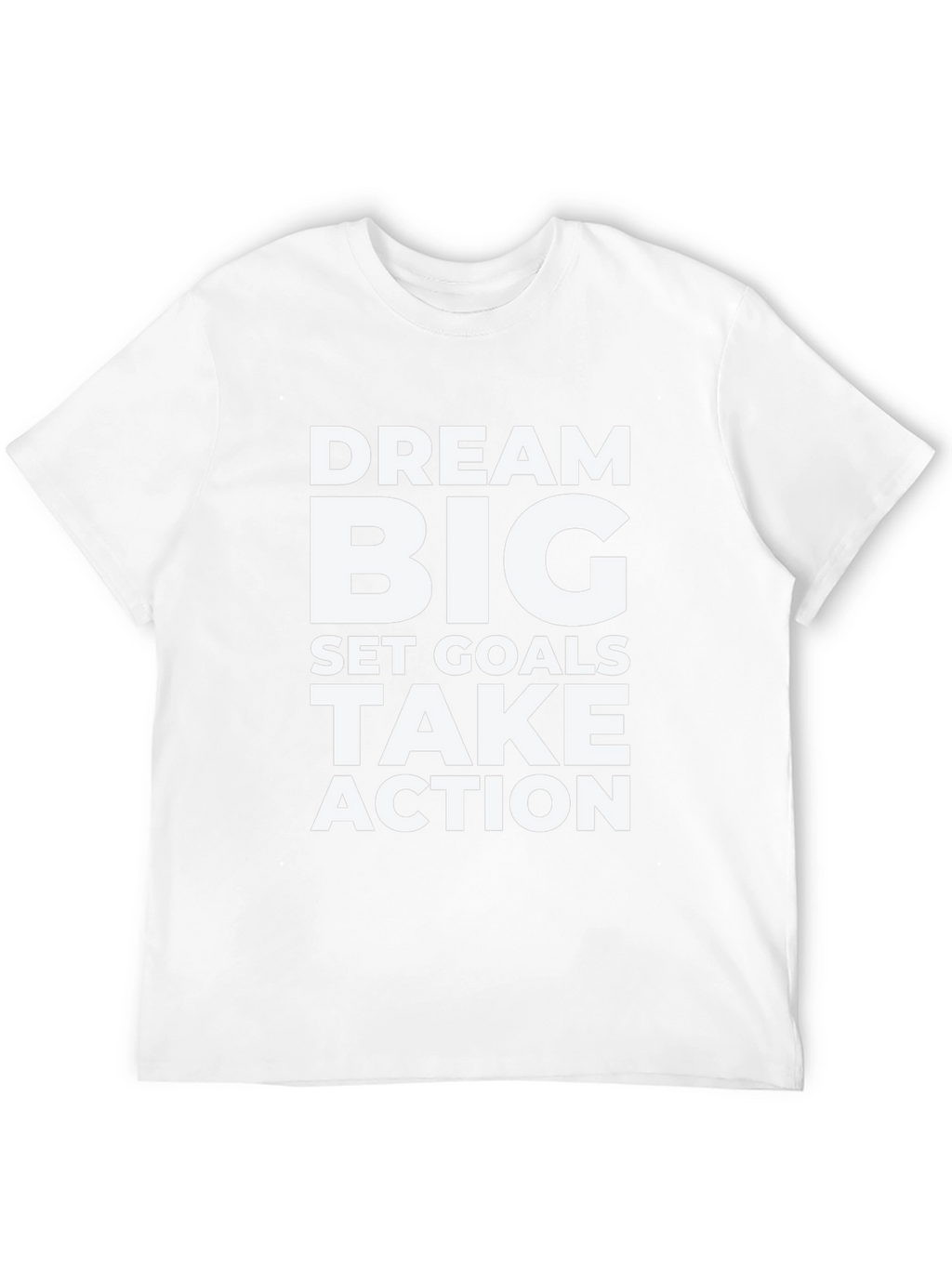 Dream Big Graphic Tee - Motivational Black T-Shirt