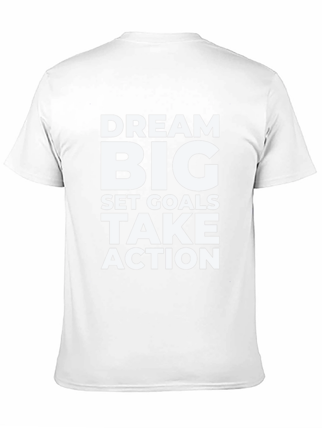 Dream Big Graphic Tee - Motivational Black T-Shirt
