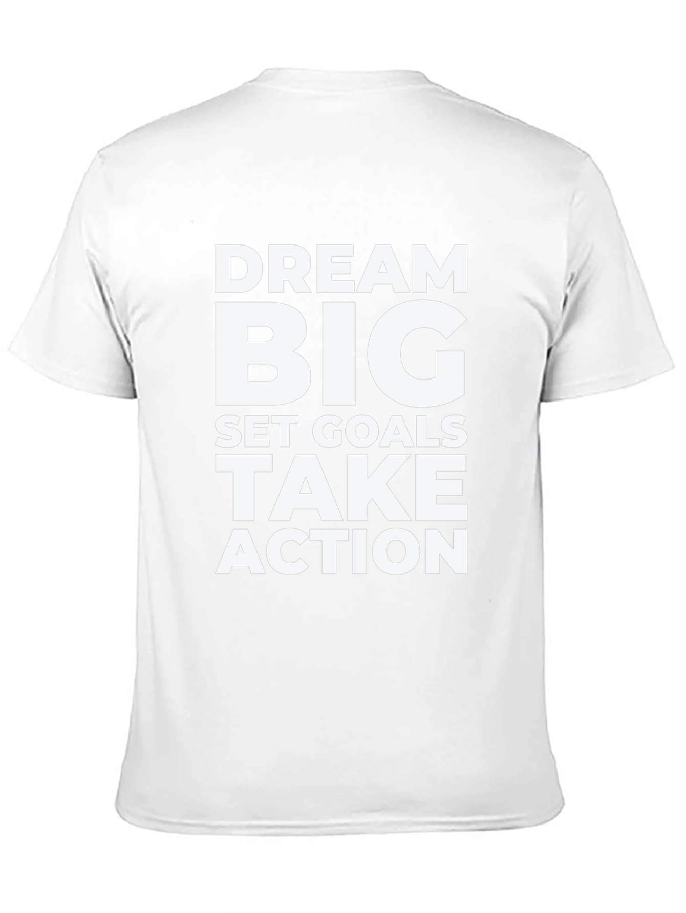 Dream Big Graphic Tee - Motivational Black T-Shirt