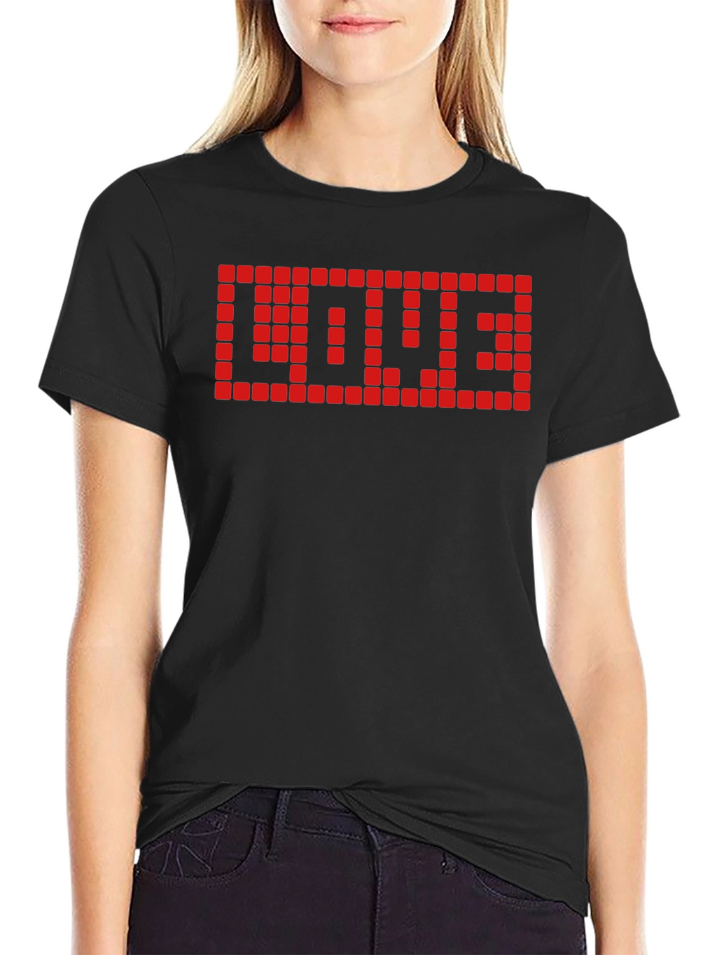 Pixel Love T-Shirt - Retro Graphic Tee