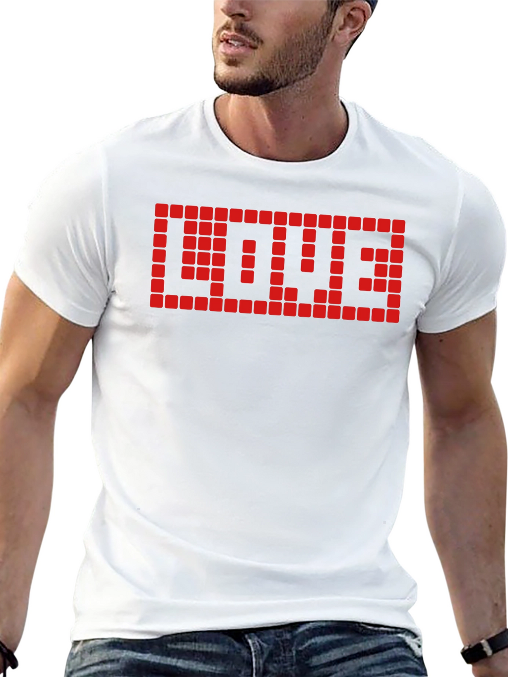 Pixel Love T-Shirt - Retro Graphic Tee